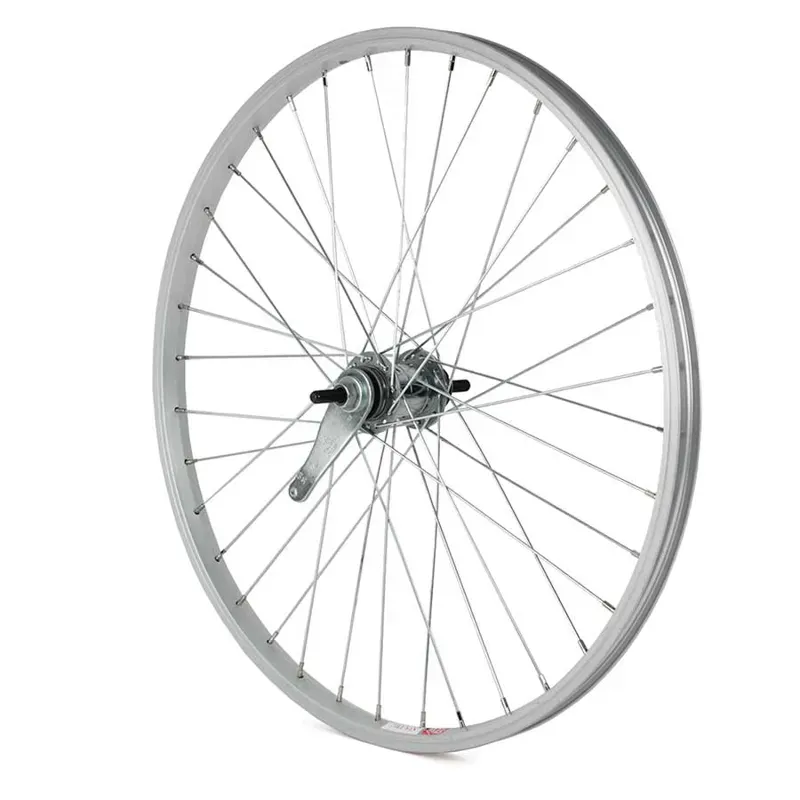 Sta-Tru ST1 24-inch/507c 26.mm Wide 135mm Bolt-on Rear Rim w/ FW in Silver -2