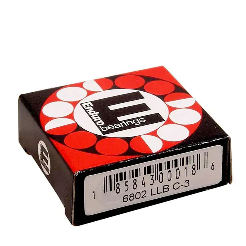 Enduro Abec 3 Sealed Cartridge Bearing - 6802 2RS 15x24x5mm-1