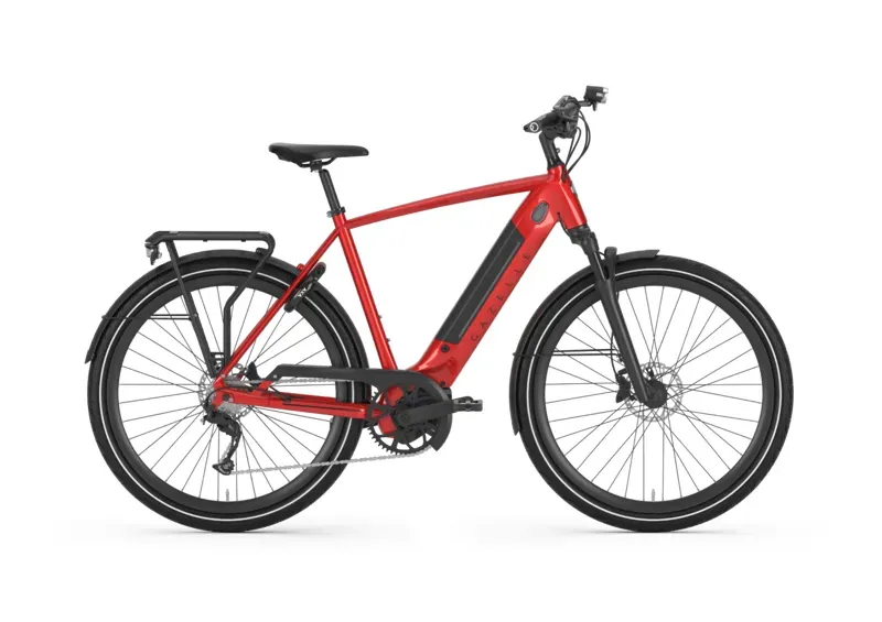 Gazelle Ultimate T10+ High-Step E-Road Bike In Champion Red