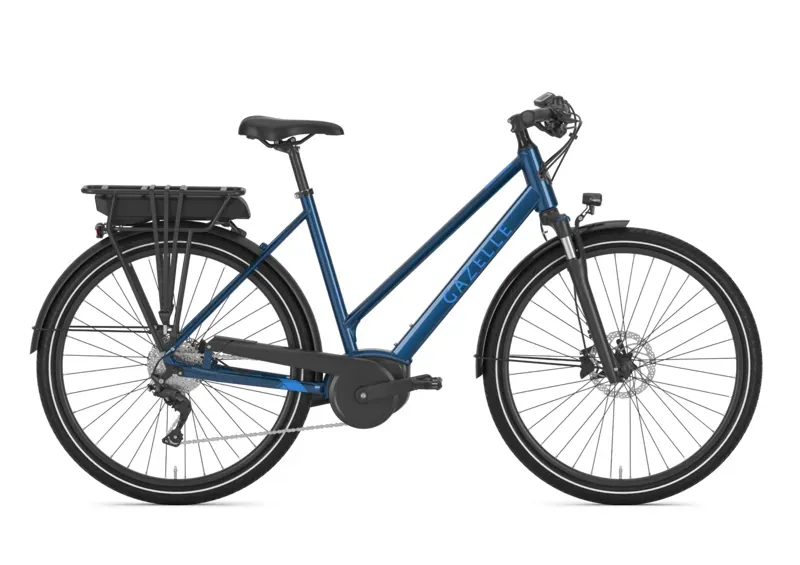 Gazelle Medeo T9 City E-Road Bike In Mallard Blue