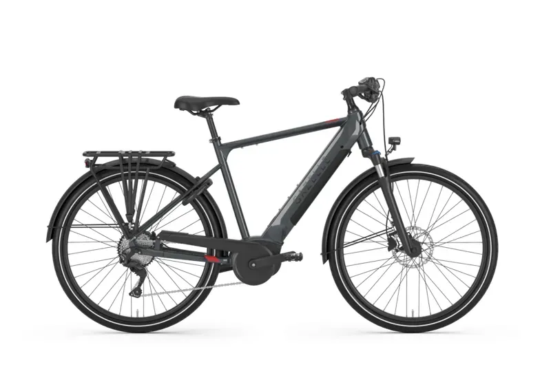 Gazelle Medeo T10 HMB High-Step E-Road Bike In Anthracite Gray