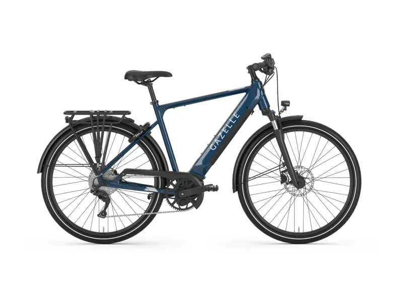 Gazelle Medeo T10+ High-Step E-Road Bike In Mallard Blue