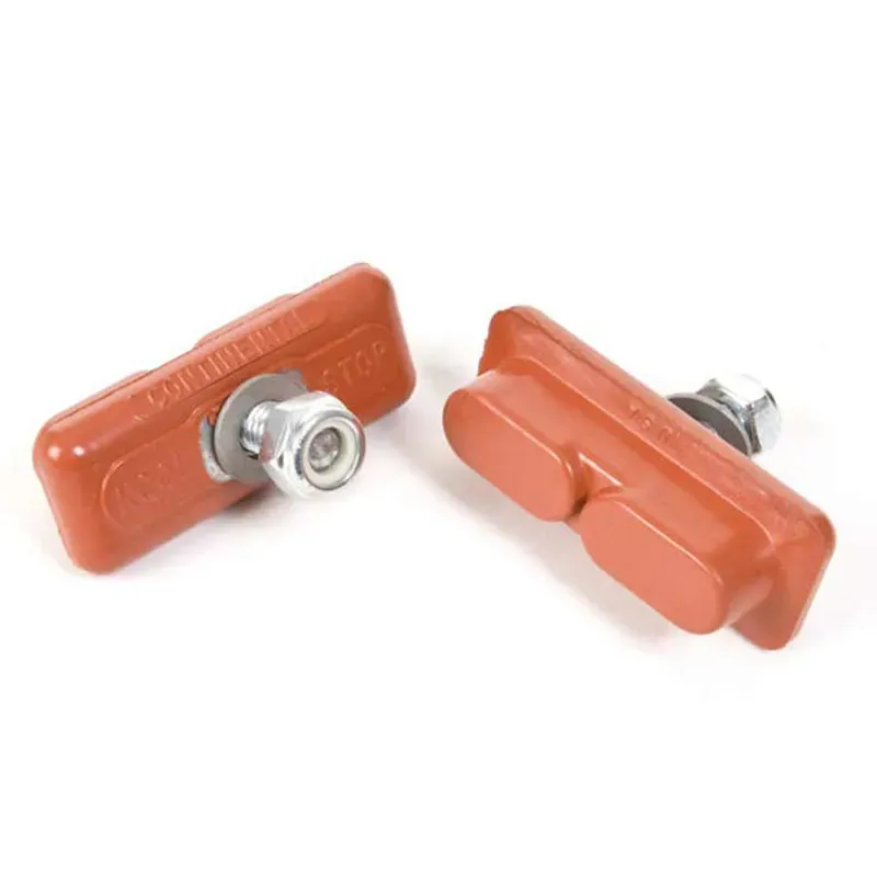 Koolstop Continental Caliper Brake Pads in Red