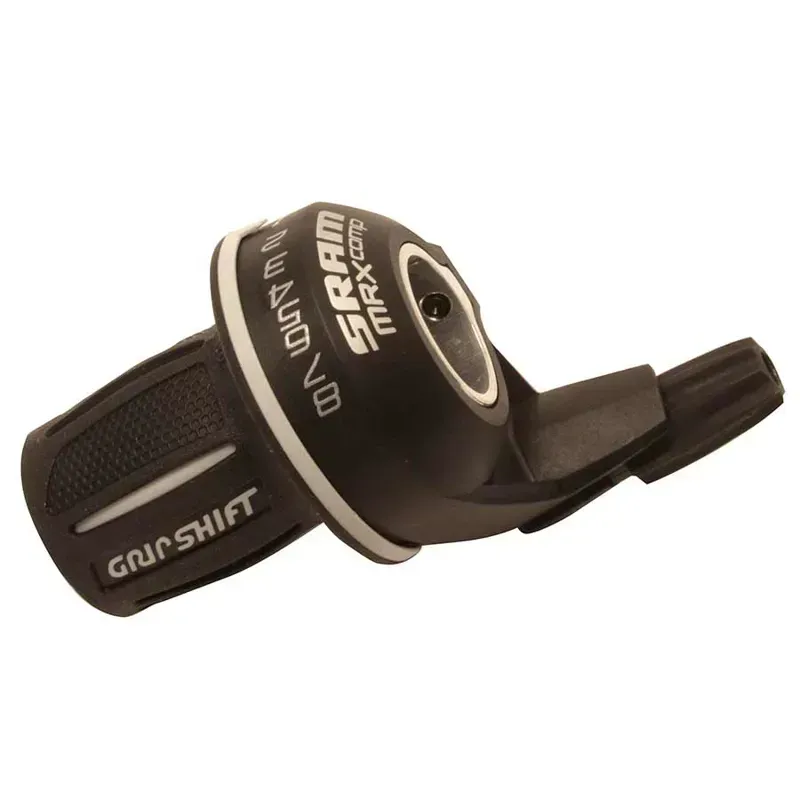 SRAM MRX Comp Gripshift 3x6-speed Shifter Pair in Black 
