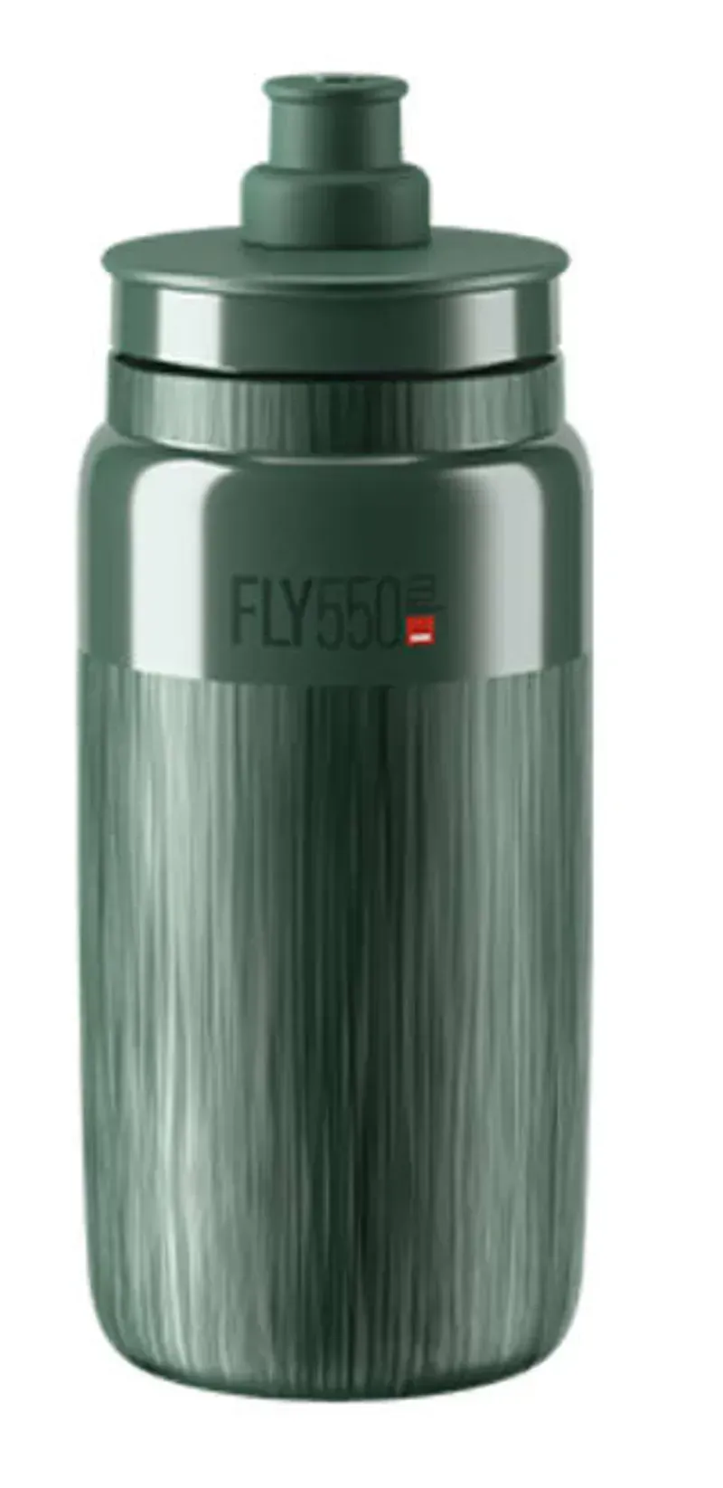 Elite Fly H2O Bottle Textured 550ml In Dark Green