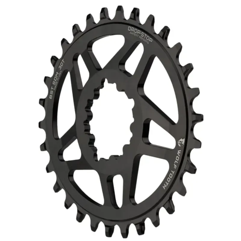 Wolf Tooth SRAM Direct Mount 30-tooth 3mm Boost MTB Chainring in Black