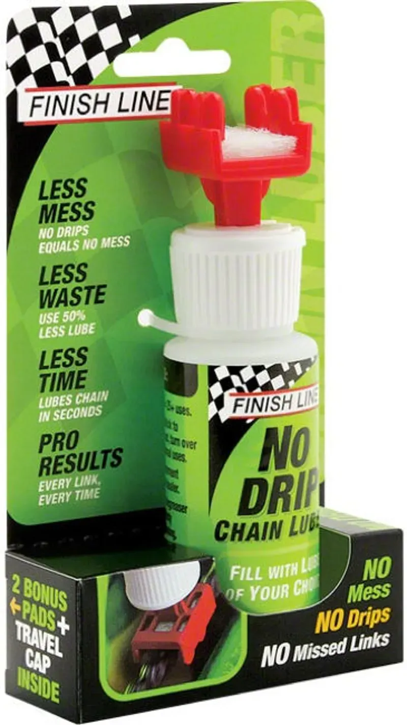 FInish Line No Drip Chain Lube in Green