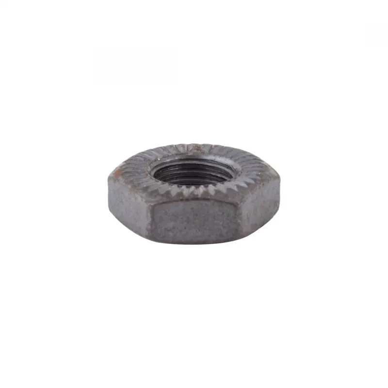 Wheel Master 3/8-inch 26x6mm Hub Lock Nut in Gray