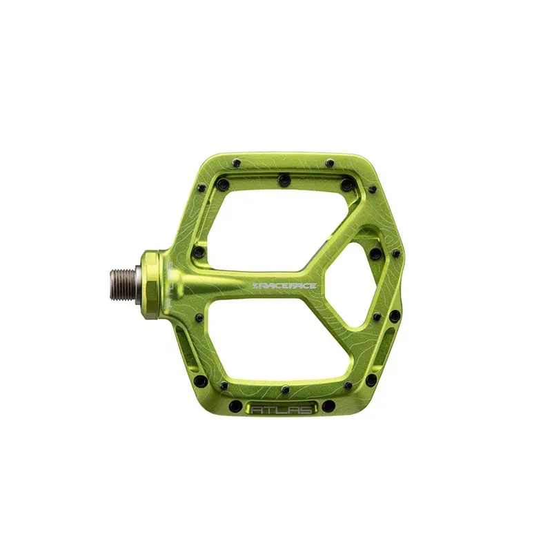 Race Face Atlas Pedals In Green-1