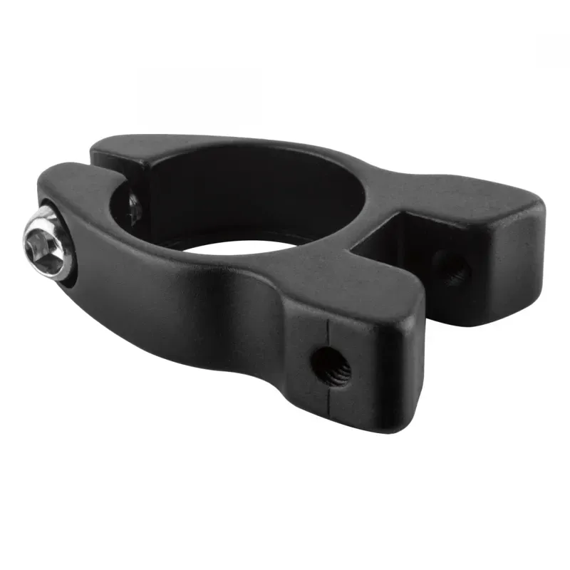 Axiom Trekk 29.8mm Seat Post Clamp/Collar Mount in Black