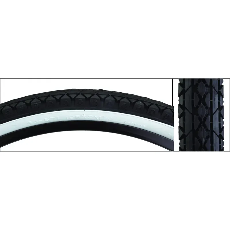 Sunlite CST241 Cruiser 26x1 3/4 S7 Wired Tire in Black/White