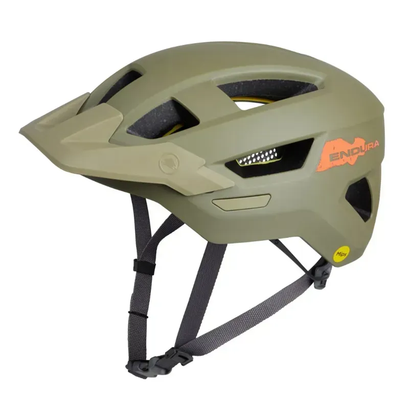 Endura Hummvee Youth MIPS Helmet in Tweed Green