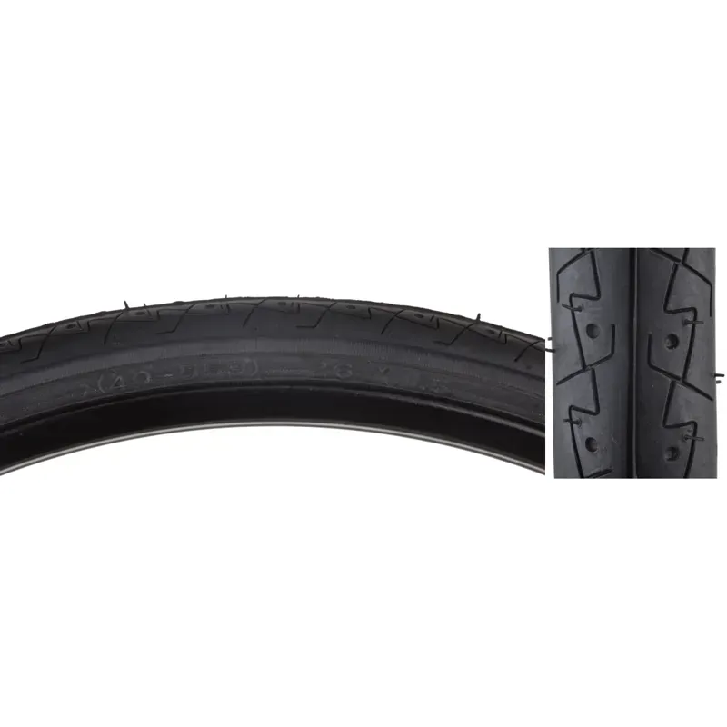 Sunlite City Slick K154 26x1.5-inch Wired Tire in Black