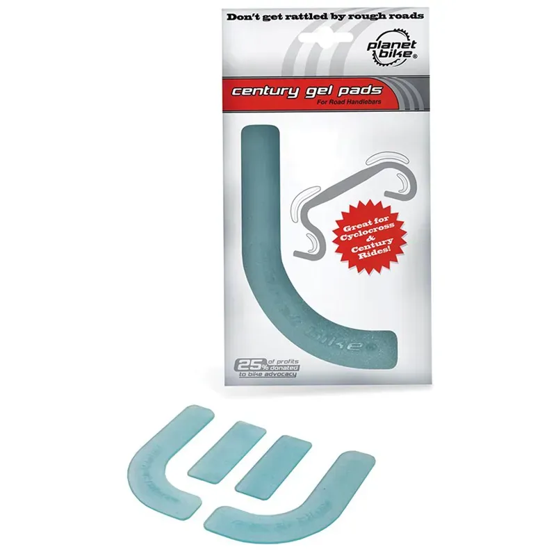 Planet Bike Century Gel Pads in Blue