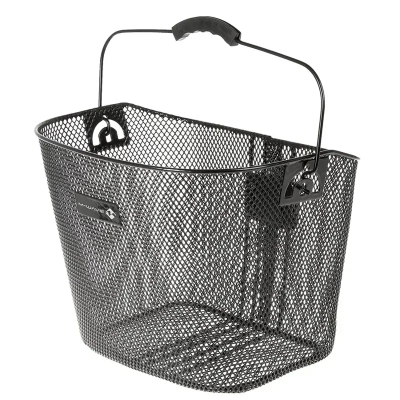 M-Wave BA-F Clip Stem Front Basket In Black