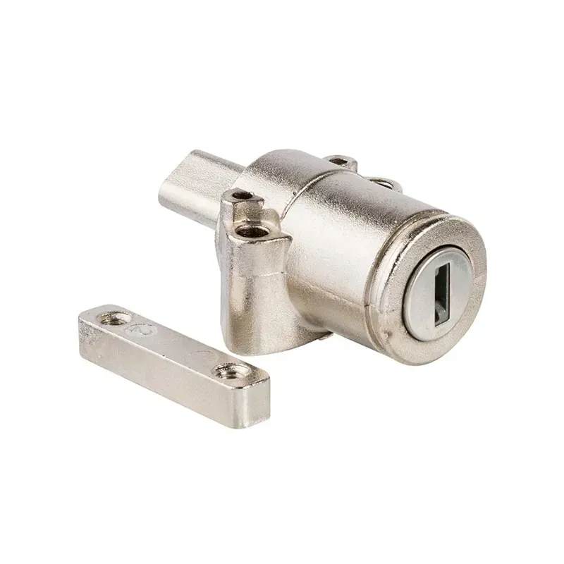 AXA Powertube Bosch Battery Key Frame Lock in Silver-1