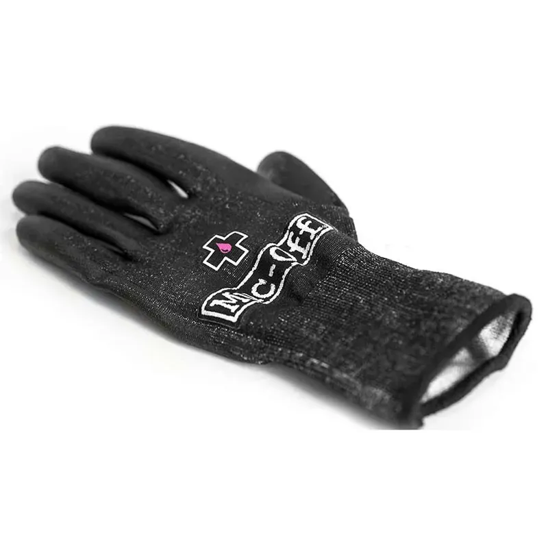 Muc-Off Mechanics Gloves - Black Full Finger Large