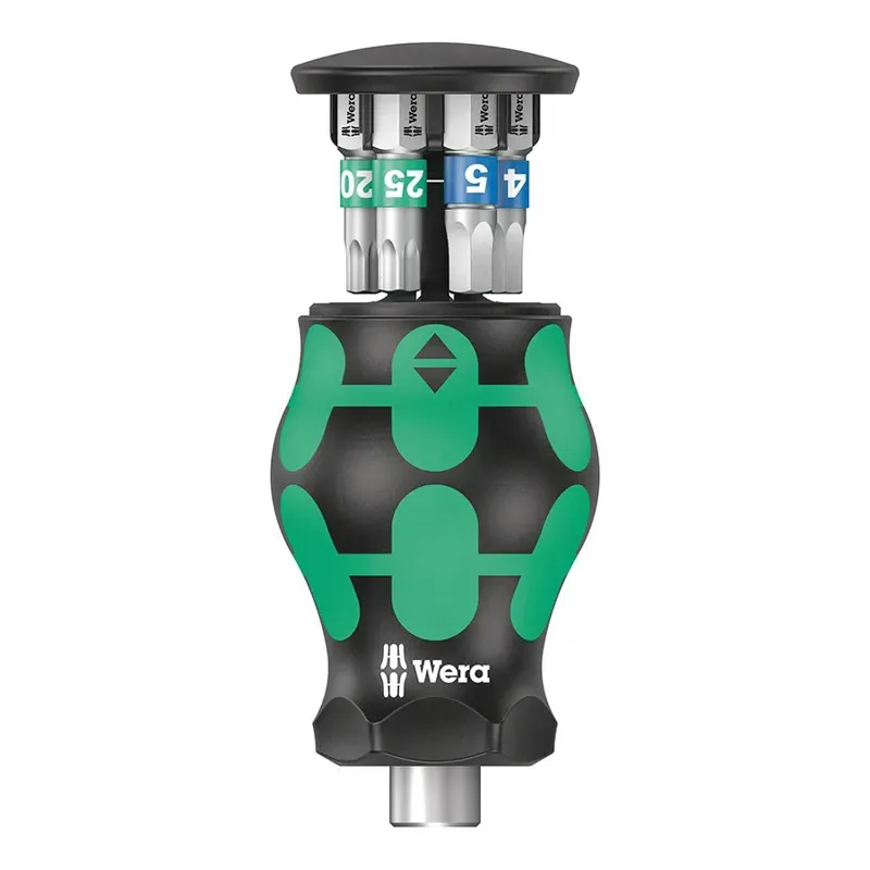 Wera Kraftform Kompakt Stubby Screwdriver w/ Magazine -  3 1/4-inch