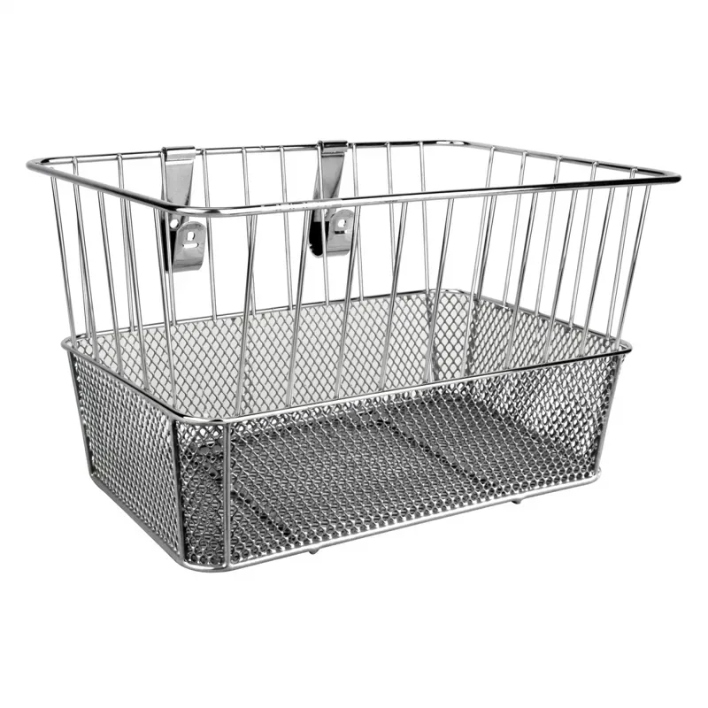 Sunlite Standard Deep Wire/Mesh Basket in Silver