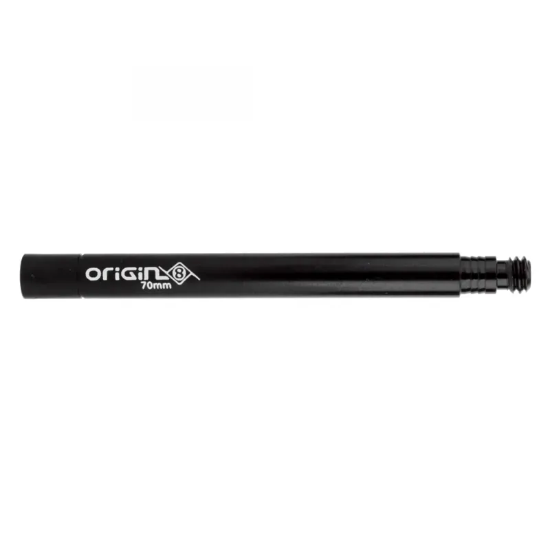 Origin8 External 70mm Presta Valva Extension Pair in Black