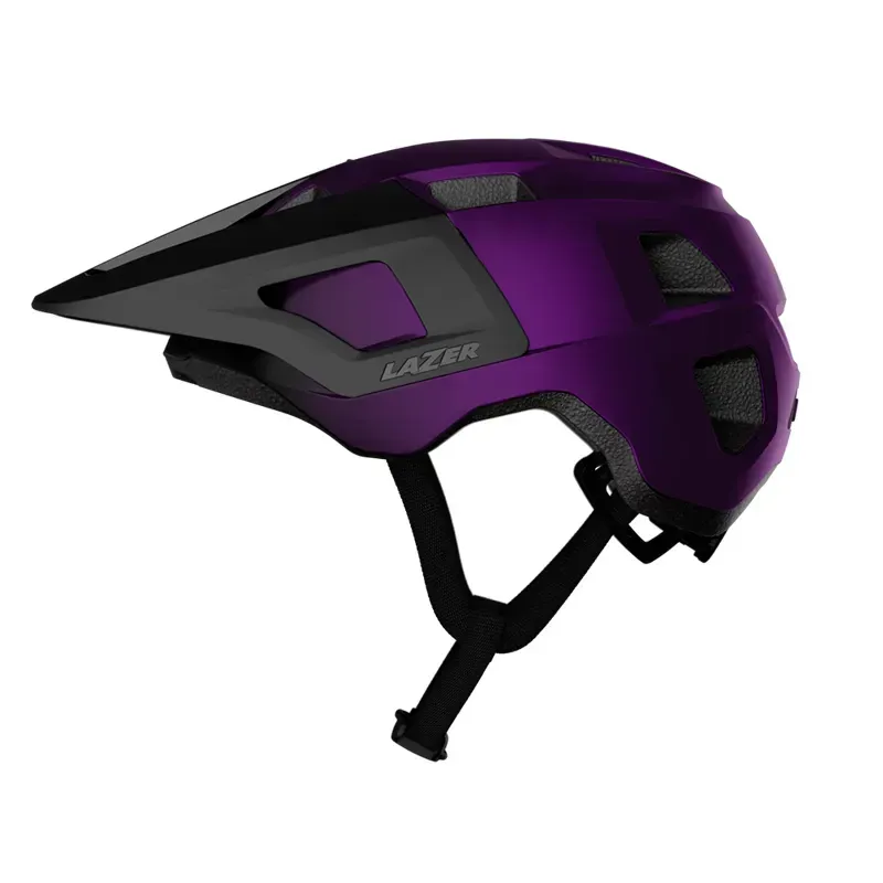 Lazer Finch Kineticore Helmet In Purple/Black-2