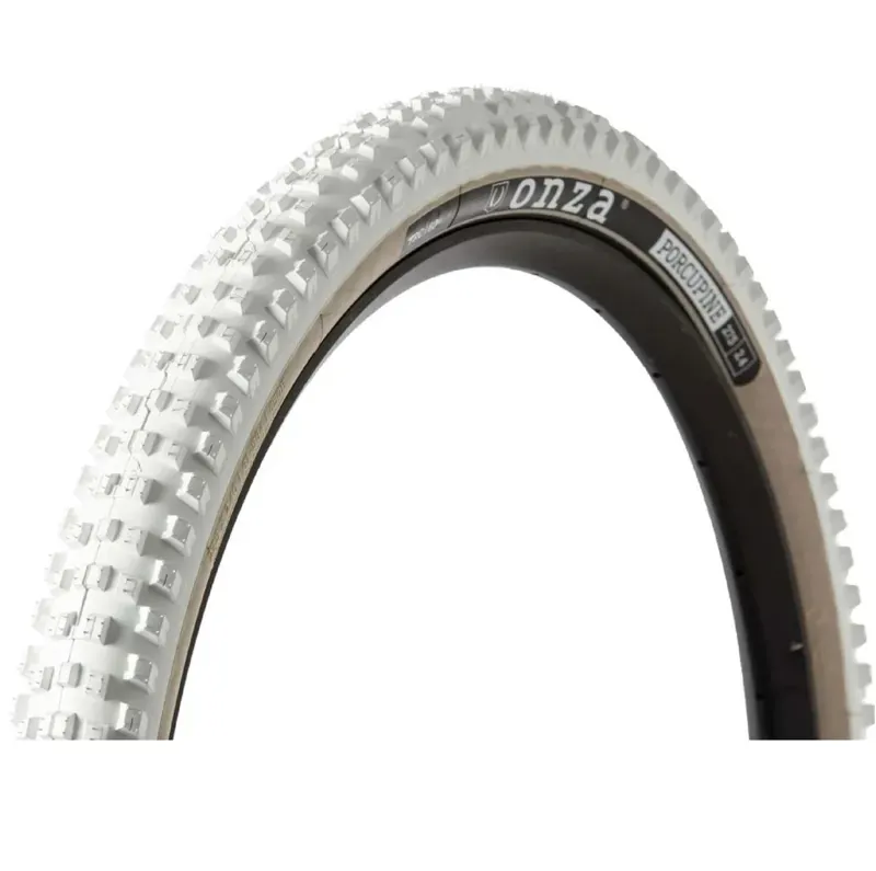 Onza Porcupine 29-x2.40-inch Tire in White/Tanwall