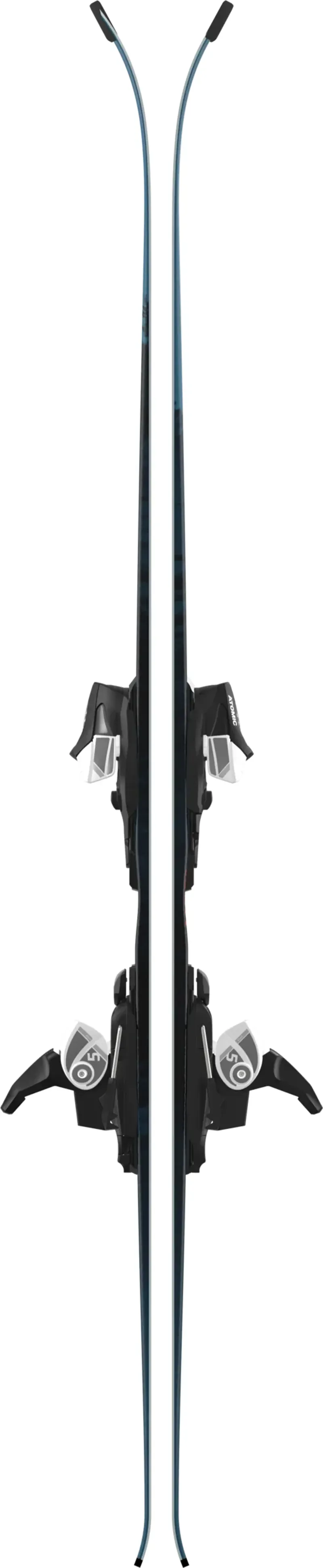 Atomic Maverick Jr 130-150 + C 5 GW Ski in Gray/Red-3