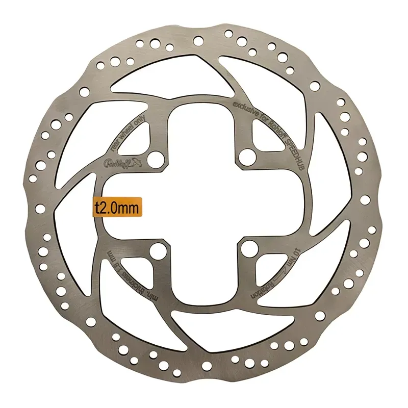Rohloff Speedhub Disc Brake Rotor - 160mm 4-Bolt Silver 160