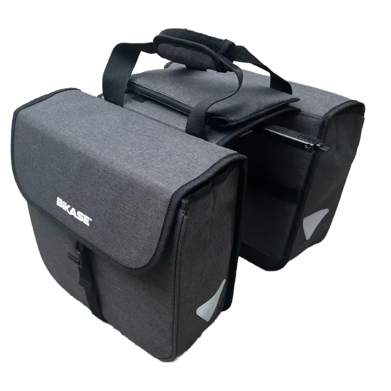 Bikase MIK Twins Pannier in Black
