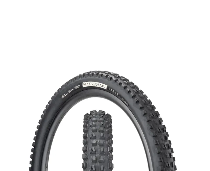 Teravail Kessel Durable 29x2.4-inch TLR Enduro Tire in Black