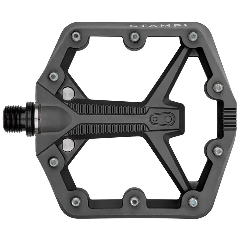 Crankbrothers 9/16 Stamp 1 Gen 2 Small Platform Pedals in Black