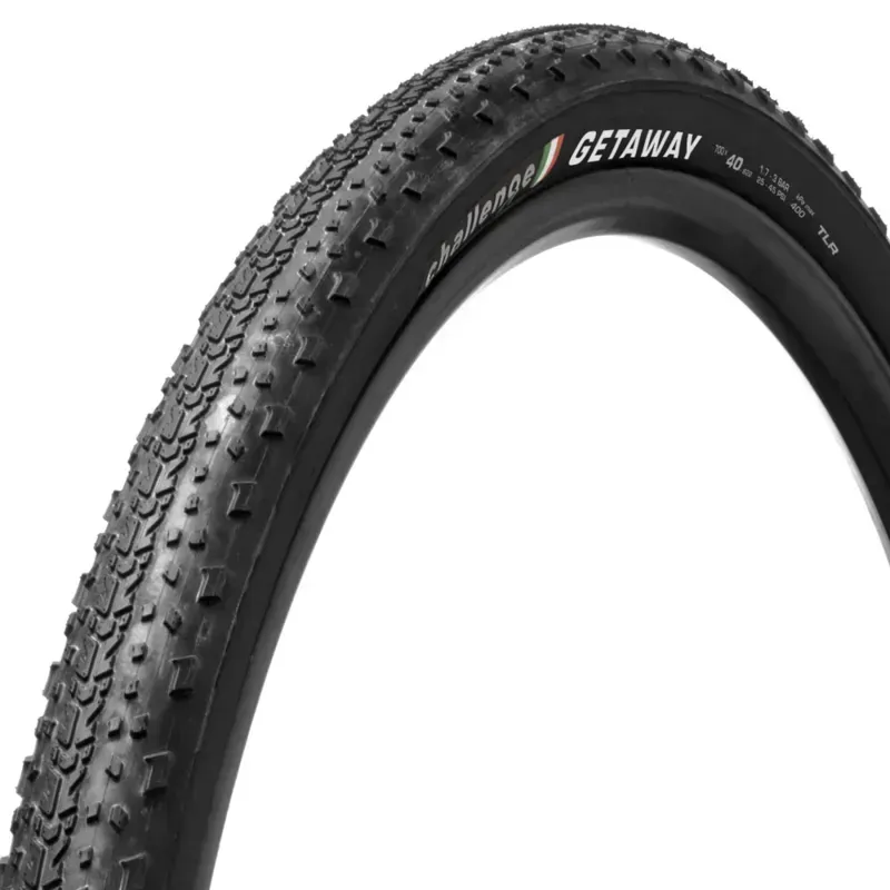 Challenge Tire Getaway Race 700x40c TLR Tire in Black