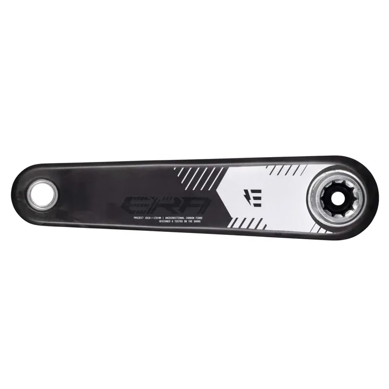 RaceFace ERA-E Ebike Crank Arm Set - 160mm BG4 Spindle Interface Carbon Black-1