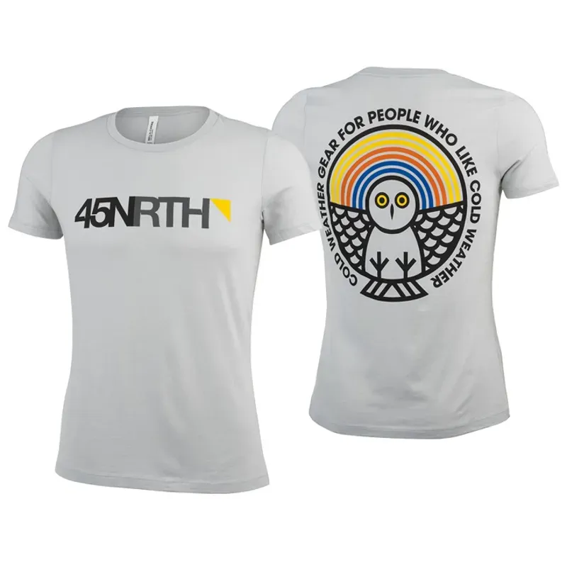 45NRTH Winter Wonder Womens T-Shirt in Ash