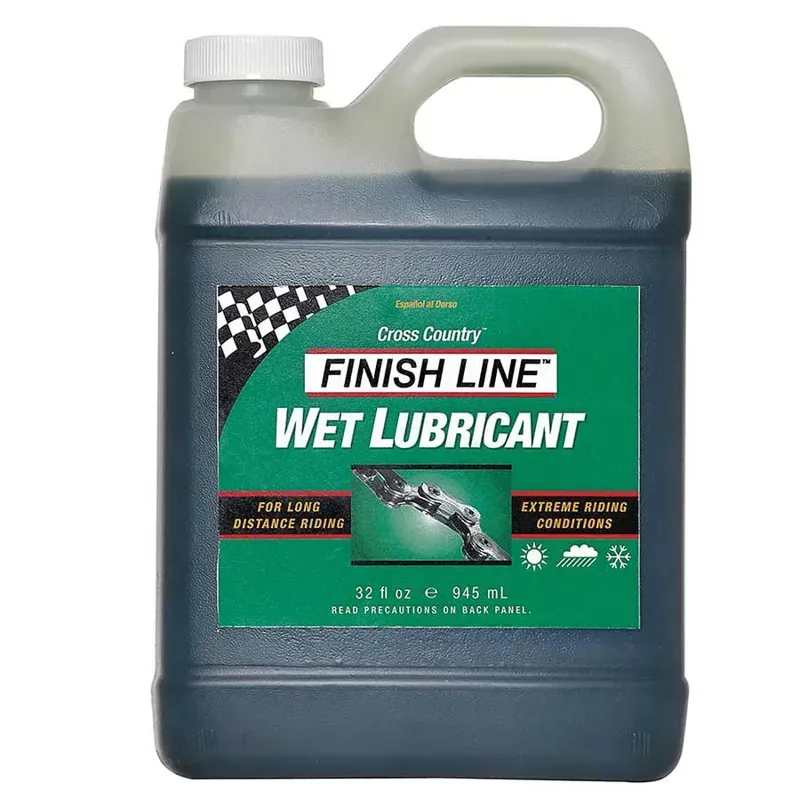 Finish Line Wet Lube 3/4 Gallon Lubricant in Black