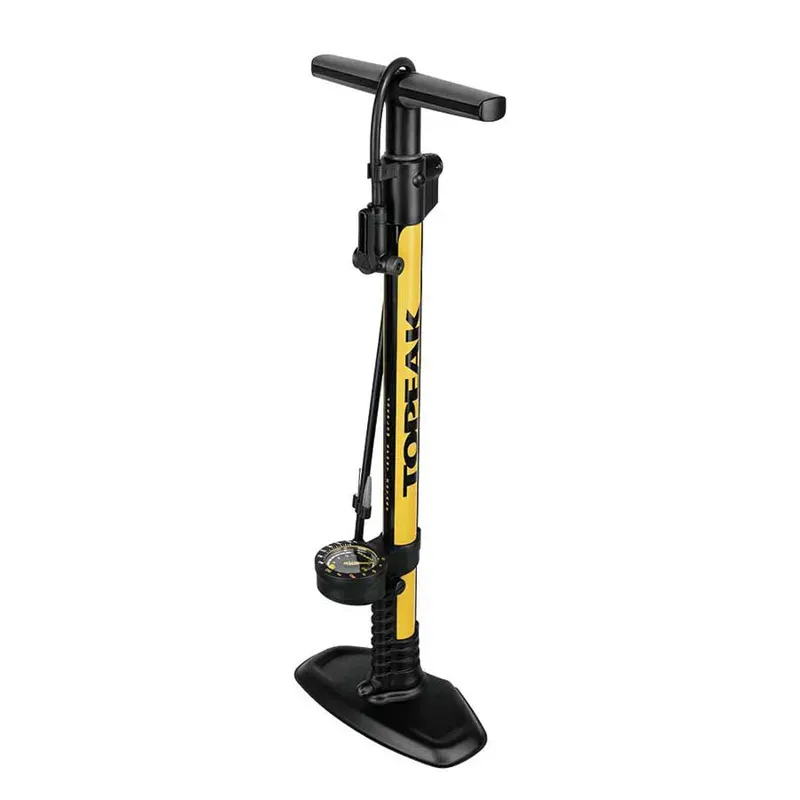 Topeak Joe Blow Sport 2Stage Floor Pump in Yellow