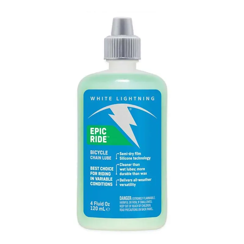 White Lightning Epic Ride 4oz Lubricant in Blue