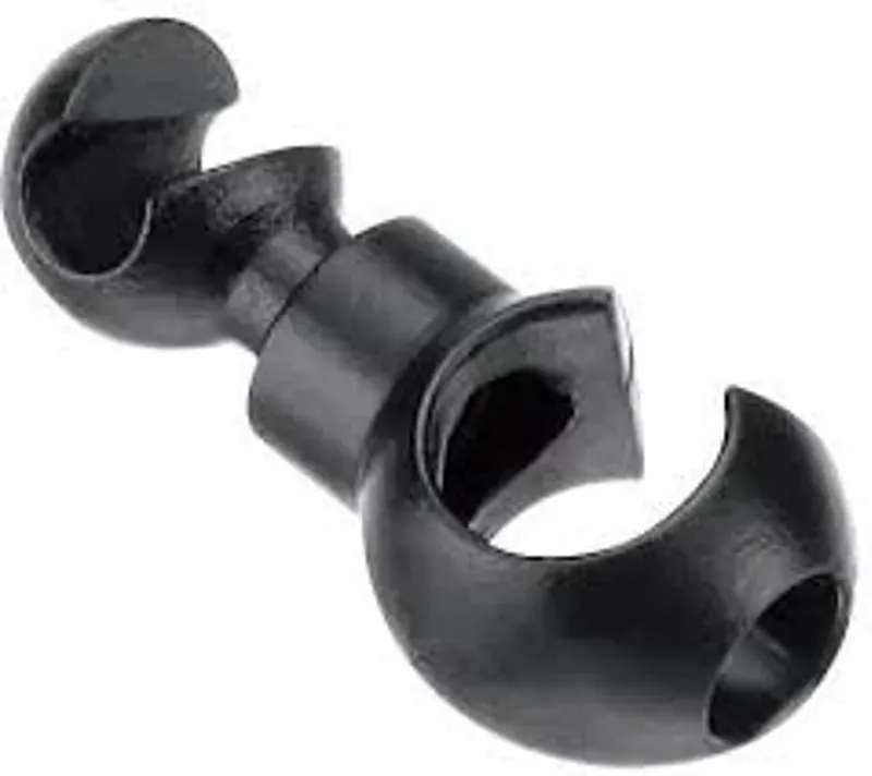 Jagwire 4-pack 5mm Rotating Outer Casing Hook in Black