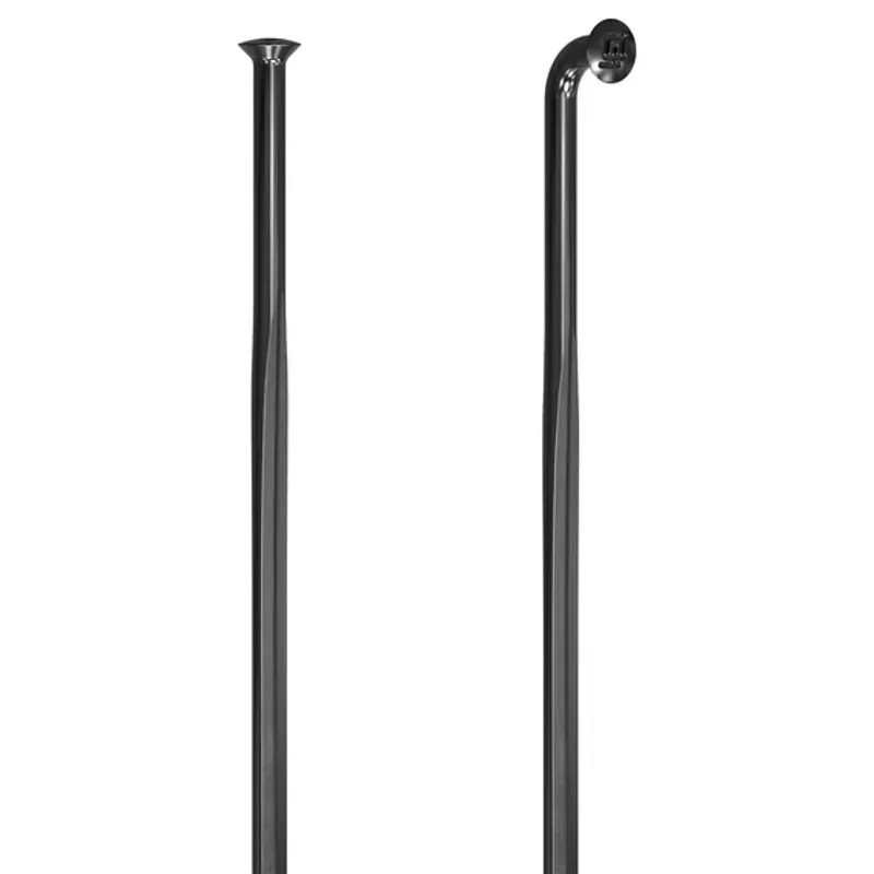 DT Swiss Aero Comp 2.0mm 266mm J-Bend Bladed Spoke Black