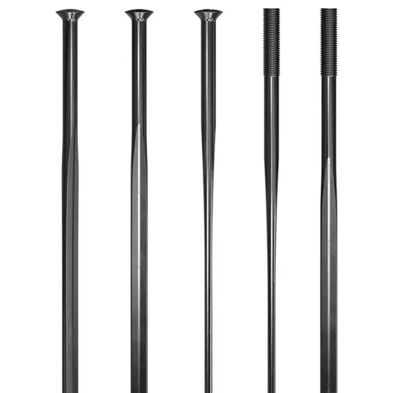 DT Swiss Aero Comp 2.0mm 266mm J-Bend Bladed Spoke Black-1