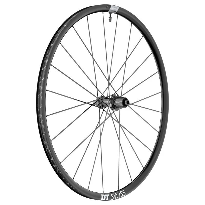DT Swiss C 1800 Spline 700c 12x142 HG11 Road Disk Rear Wheel in Black
