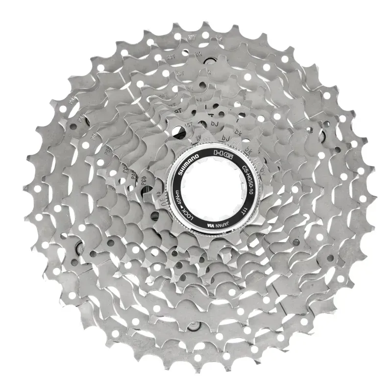 Shimano CS-HG50 10-speed Cassette in Silver