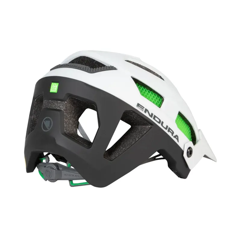 Endura SingleTrack MIPS Helmet in White-1