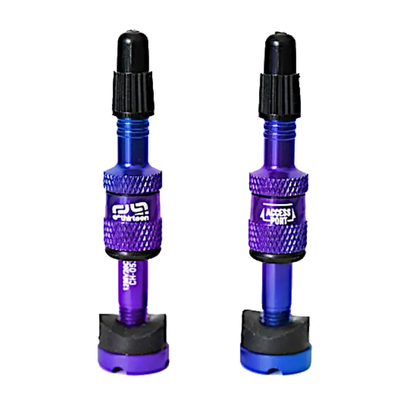 Ethirteen Quick Fill Plasma Tubeless Valve - Aluminum 16 - 24mm Intergalactic Pair