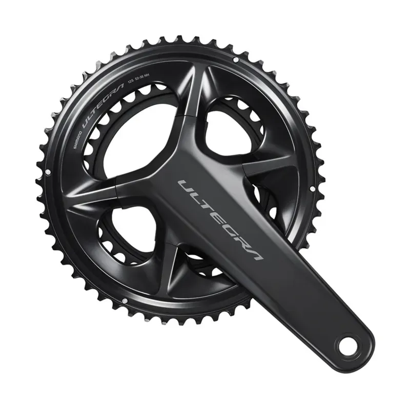 Shimano FC-R8100 Ultegra 2x12-speed Crankset in Black
