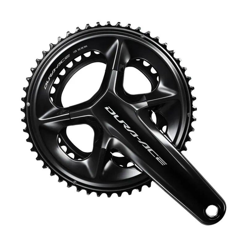 Shimano FC-R9200 Dura-Ace 2x12-speed Crankset in Black