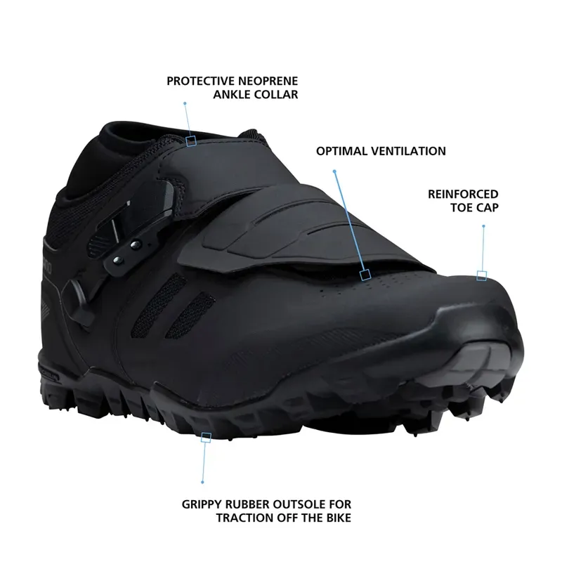 Shimano SH-ME702 Enduro Shoes in Black-1