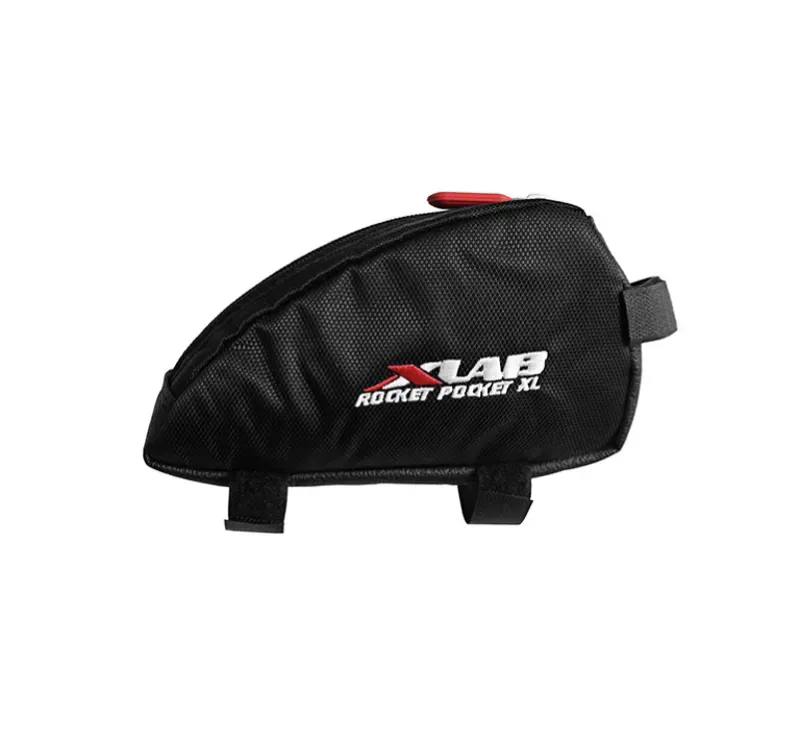 Xlab Rocket Pocket XL Top Tube/Stem Bag in Black