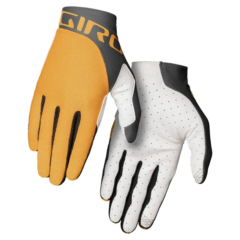 2021 Giro Trixter Dirt Cycling Gloves in Orange