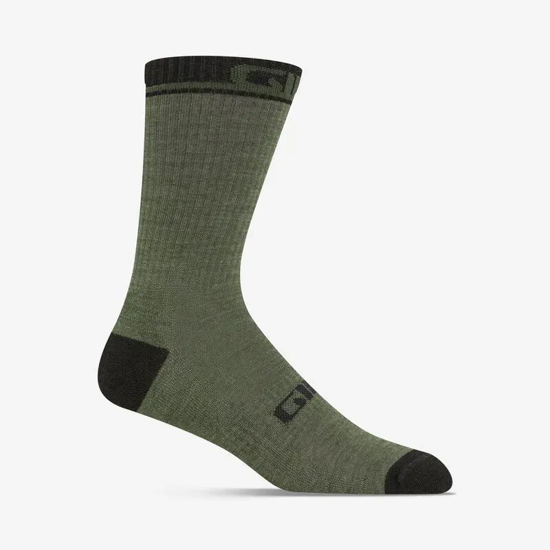 Giro Winter Merino Wool Socks in Olive